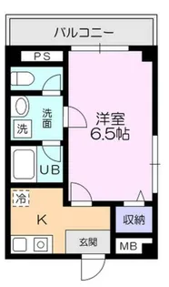 センタービレッジ中野野方【4階】の間取り