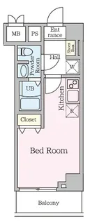 S-RESIDENCE妙典broad【1階】の間取り