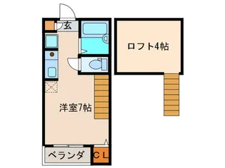 シャルマン姪浜【2階】の間取り