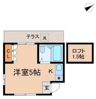サニープラザ【1階】の間取り
