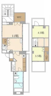 プリンセスコート東麻布【6階】の間取り