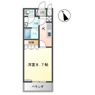 そよ風【1階】の間取り