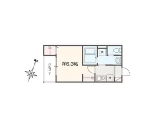 MELLAS葛西【1階】の間取り