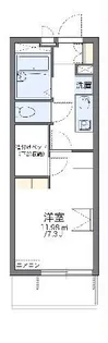 レオパレスボヌール【1階】の間取り
