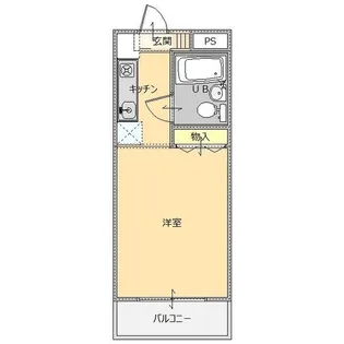 サンライズマンション 1号館【2階】の間取り