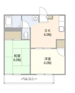 サンモールみずほ【2階】の間取り