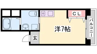 サンステージ神戸大倉山【6階】の間取り