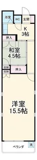 アミューズコート【3階】の間取り