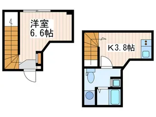 HJ PLACE 初台南の間取り