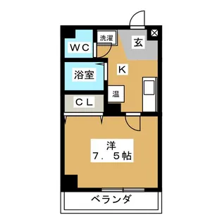DAIMAN HOUSE七宝【3階】の間取り