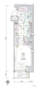 リヴシティ錦糸町参番館【11階】の間取り