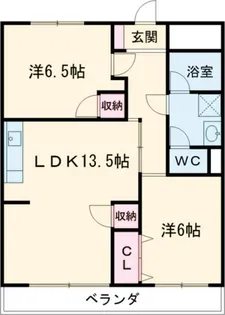 寺澤ハイツ【5階】の間取り