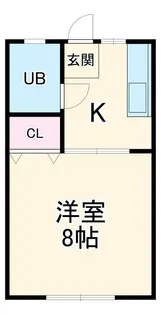 シティハイムプロキオン【2階】の間取り