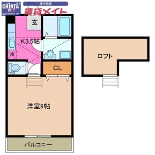 トップハウス長岡【1階】の間取り