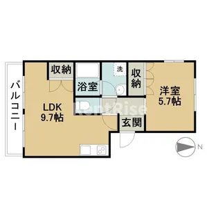 メゾン・ド・レーヴ【2階】の間取り
