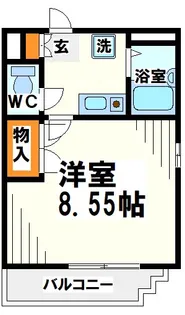 エステートハイム【3階】の間取り