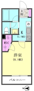 AlflatII【2階】の間取り