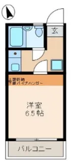 パラゼット南長崎【2階】の間取り