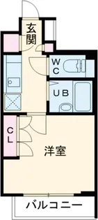 菱和パレス府中駅前【3階】の間取り