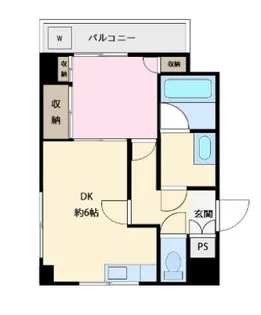 オリオンマンション【5階】の間取り