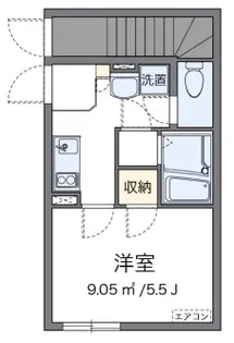 クレイノINOIII【2階】の間取り