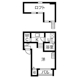 アークラヴィータ【1階】の間取り