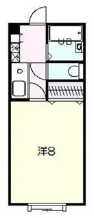 エクセル祐天寺【2階】の間取り