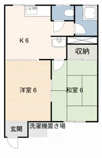 グレース原崎【1階】の間取り