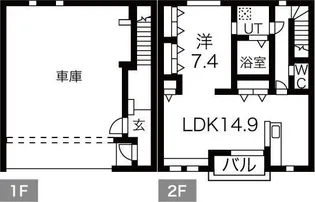 パンプキン湘南の間取り