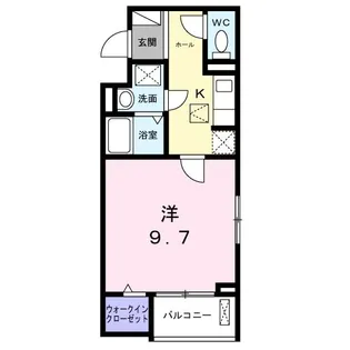グランデュオ【1階】の間取り