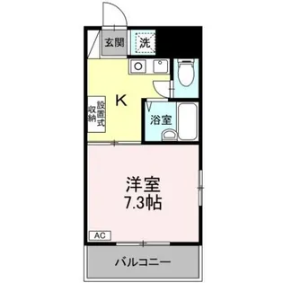 リーフコート【6階】の間取り