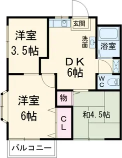 ファミーユ加藤【2階】の間取り
