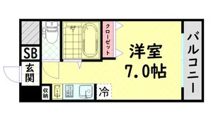 WILLDO九条【5階】の間取り