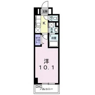 Cuore【2階】の間取り