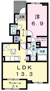 グランハピネス IV【1階】の間取り