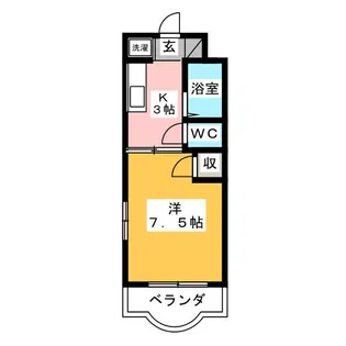 S-PALACEIV【2階】の間取り