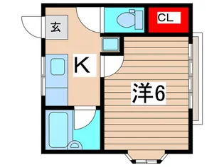 ホワイトドリ-ム1【1階】の間取り