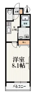 アクアヒルズ【4階】の間取り