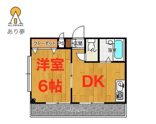 第五東和ビル【2階】の間取り