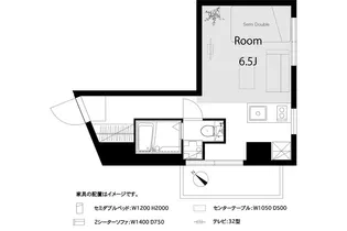 シルバーパレス目白【6階】の間取り