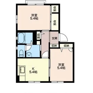 相生ハイツ【1階】の間取り