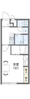 1Kの間取り画像