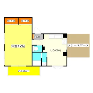 エクセレント柏【4階】の間取り