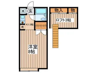 GREEN GABLES【2階】の間取り