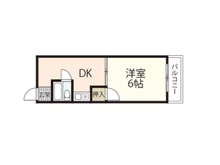 メゾン・ドウエスト【3階】の間取り