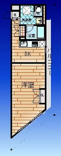 阪神千鳥橋マンション【3階】の間取り
