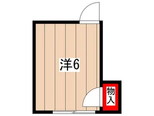 代田アパ-ト【2階】の間取り