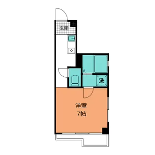 エステート大井【3階】の間取り