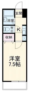 ベル牛久保【1階】の間取り
