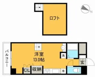 高知県高知市高須3【マンション】の間取り